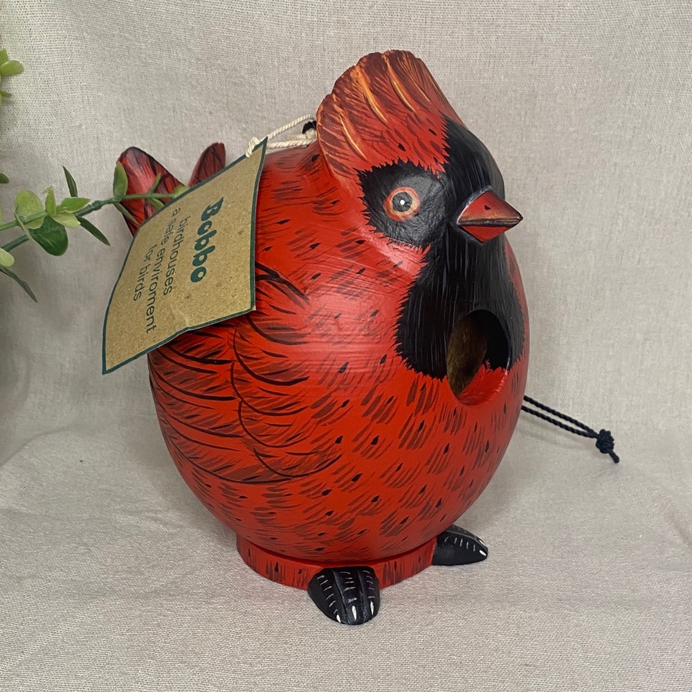 NWOT Cardinal Gord-O Birdhouse by Songbird Essentials, Bobbo
